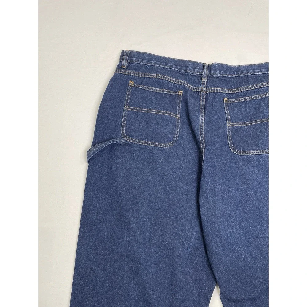 Venezia Womens Pluz Size Jeans Carpenter Wide Leg size‎ 24WP Dark Denim